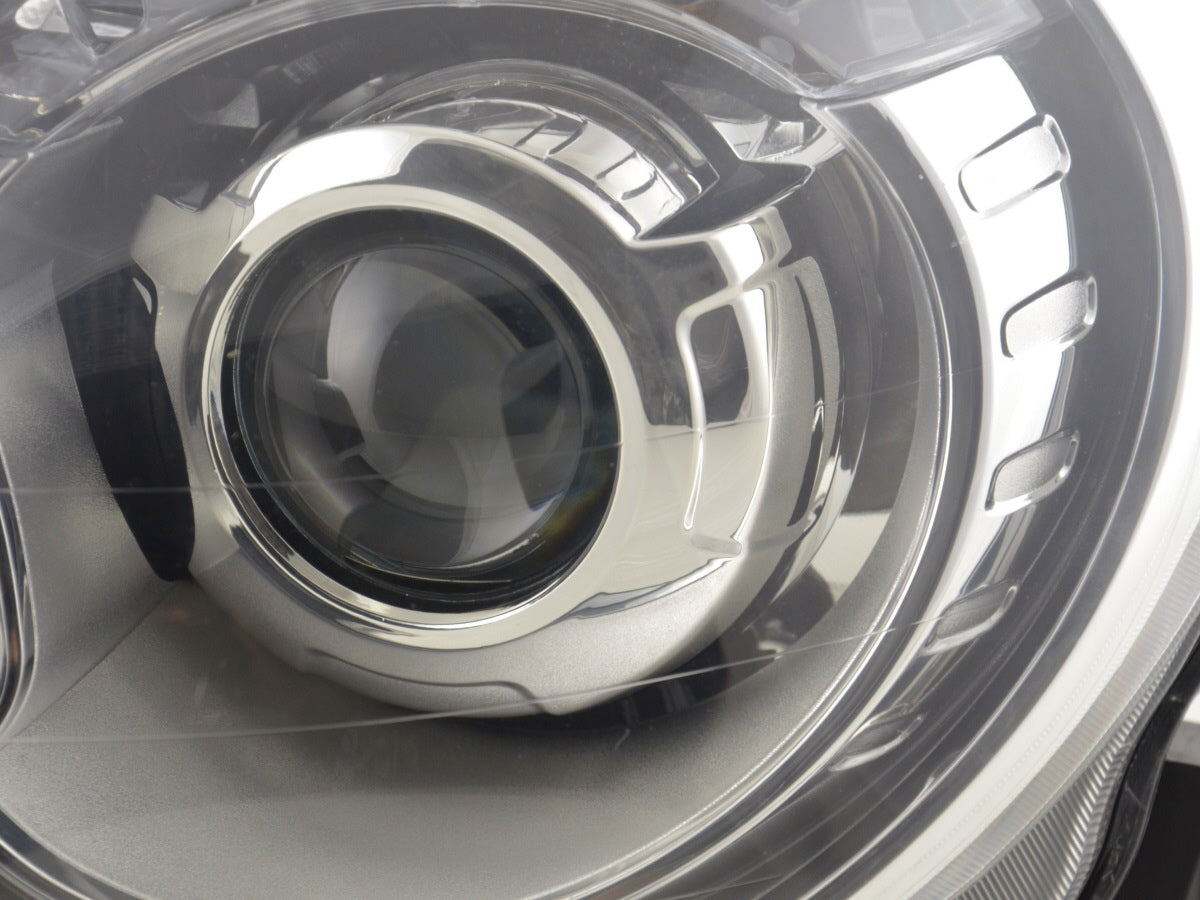 Scheinwerfer im Xenon-Look Fiat 500 (Typ 312) ab 2010 chrom Scheinwerfer im Xenon-Look Fiat 500 (Typ 312) ab 2010 chrom